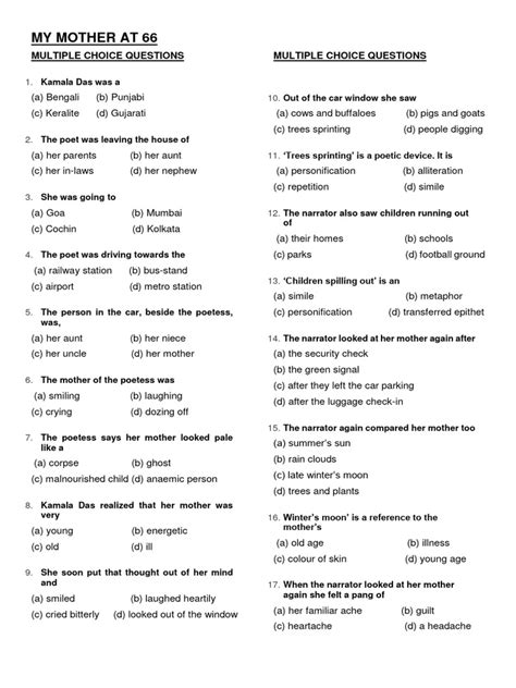 Multiple Choice Questions 的图像结果