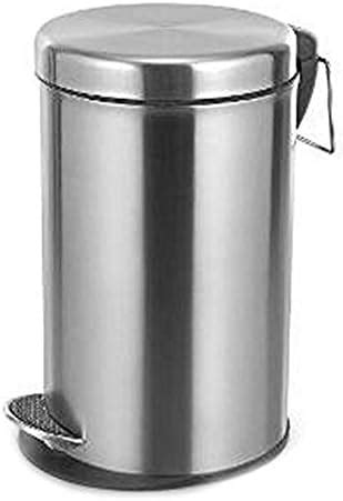 King International Stainless Steel Dustbin for Kitchen with Lid ...