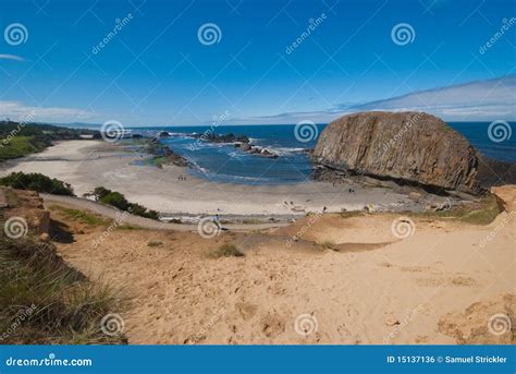 Seal Rock, Oregon stock photo. Image of copyspace, foam - 15137136