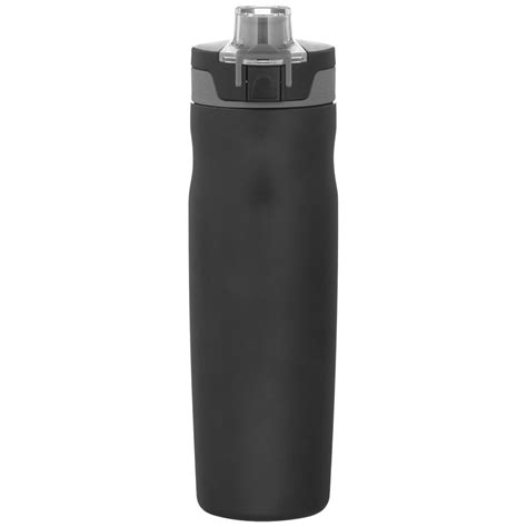 H2Go Matte Black Jolt 20.9 oz Water Bottle