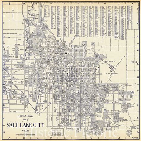Maps Salt Lake City