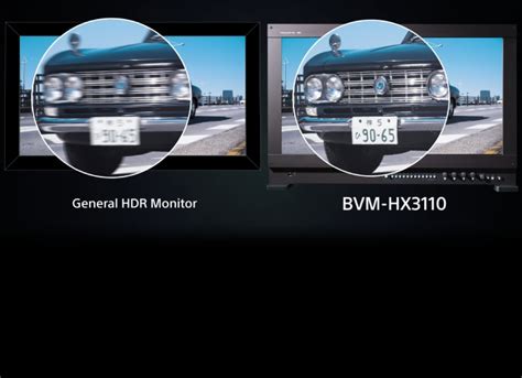 BVM-HX3110 31-inch 4K TRIMASTER HX™ - Sony Pro