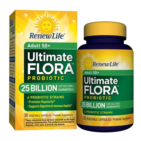 Natural Probiotics For Adults Amazon.com: Renew Life - Ultimate Flora ...