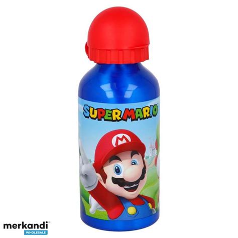 Nintendo: Super Mario Aluminum Water Bottle 400ml - Germany, New - The ...
