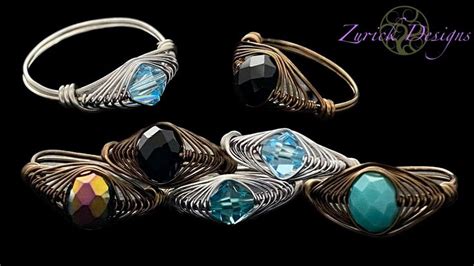 Image result for Herringbone Wire Wrapped Ring Tutorial