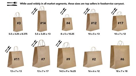 Paper Bag Sizes