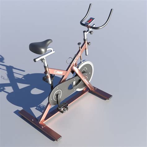 Stationary Spinning Bike 3D Model | CGTrader