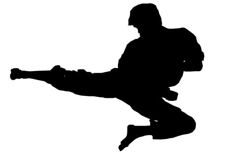 Free Karate Silhouette Cliparts, Download Free Karate Silhouette Cliparts png images, Free ...
