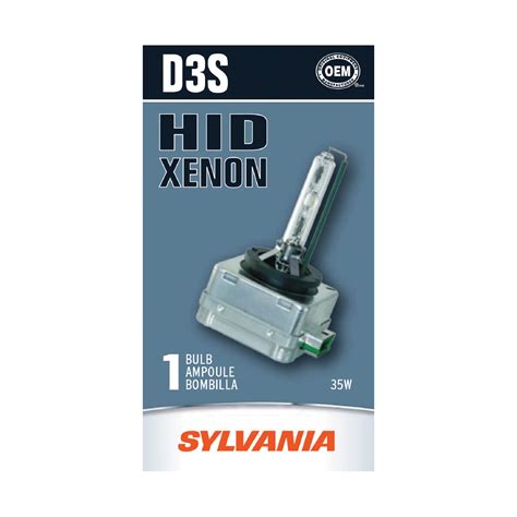 SYLVANIA - D3S Basic HID (High Intensity Discharge) Headlight Bulb ...
