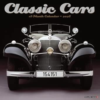Buy Classic Cars 2026 Wall Calendar Book Online at Low Prices in India ...