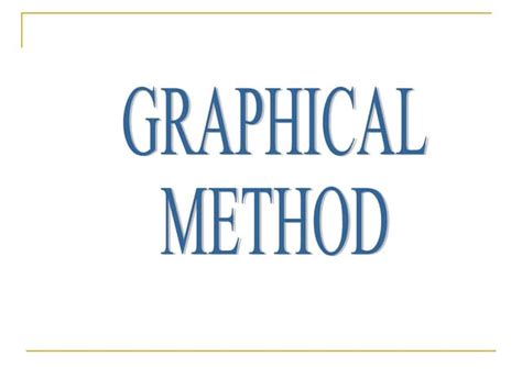 Image result for Advantages of Graphical Method