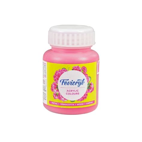 htconline.in| Fevicryl Acrylic Col Shades 100Ml Crimson - htconline.in