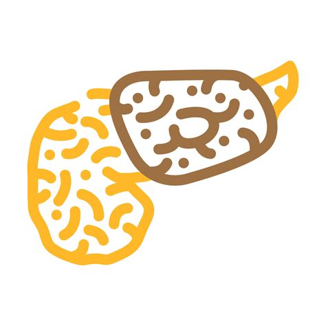 pancreatic cancer color icon vector illustration 23099978 Vector Art at ...