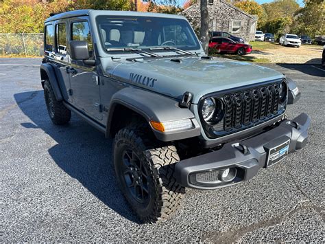 New 2026 Jeep Wrangler Willys 4-door in Falmouth #TW152578 | O'Hara Motors