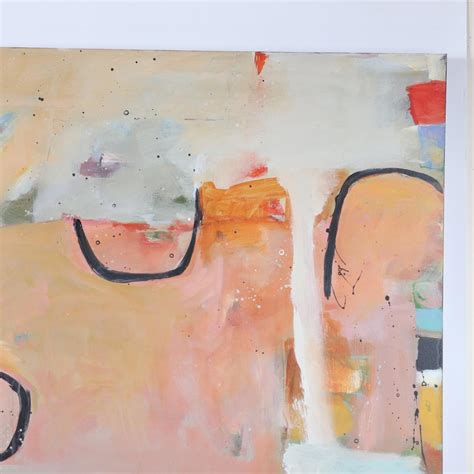 Lot - Cindy Wingo, (American, 20th century), Abstract in Yellow ...