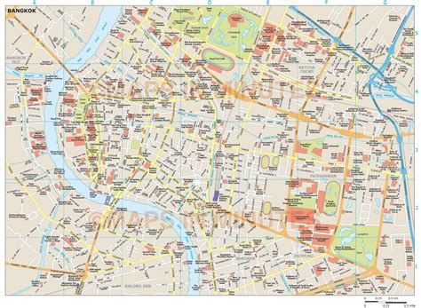 bangkok city map