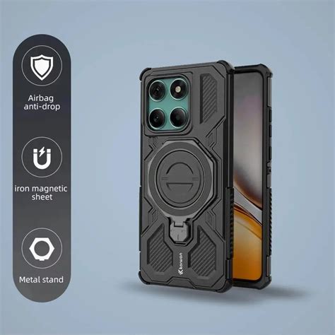 Karwan Vanguard Rugged Kickstand Case for Motorola Edge 60 Pro