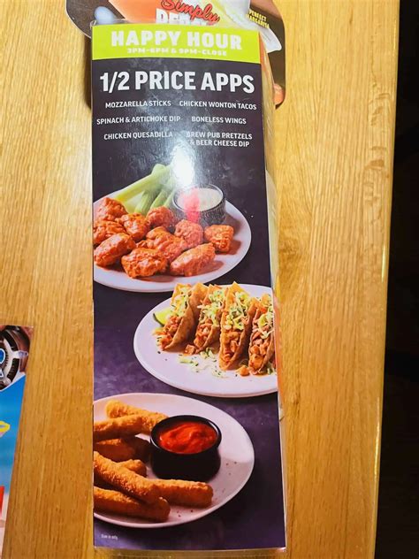 Applebee's Offers Half-Price Appetizers & Drink Specials Twice Every ...
