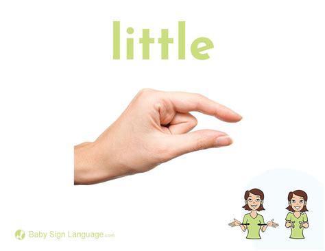 Image result for Small in Sign Language