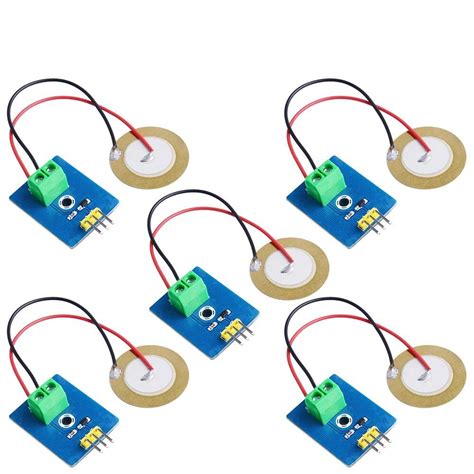 Buy YEZIB DIY Electronic Fittings, 52Pi Vibration Sensor Module Ceramic ...