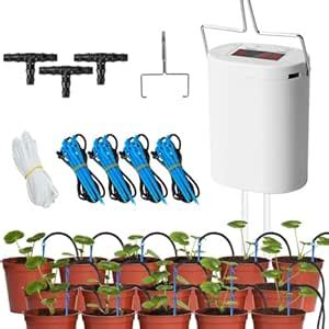 Serplex® Automatic Watering System Kit for 16 Potted Plants Mini USB ...