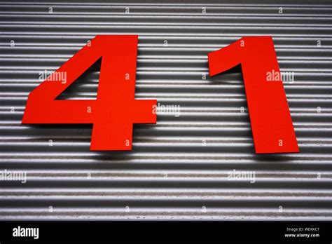Number 41 Stock Photos, Pictures & Royalty-Free Images - iStock