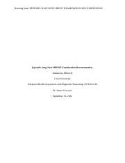 Image result for Heent Soap Note Example