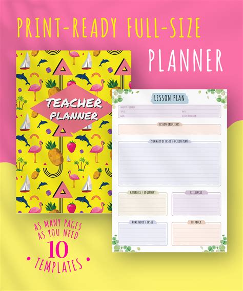Teacher Planner Printable