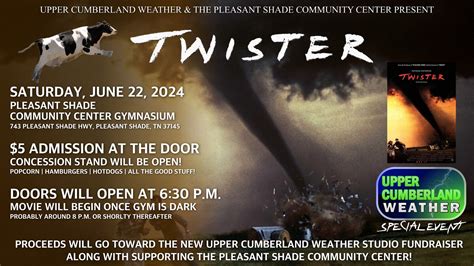 Upper Cumberland Weather hosts ‘Twister’ movie night in Pleasant Shade ...