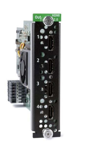 Barco 4K 60p HDMI 2.0 Ausgangskarte for rent or hire | Auer ...