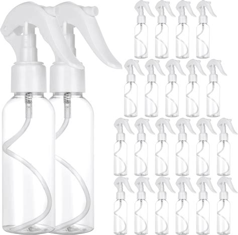 Amazon.com: LOEQIAN 24 Pack Clear Spray Bottle, 3.5oz/100ml Plastic ...