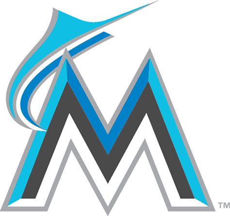 Miami Marlins Logo, Baseball Team, Sports Branding Transparent PNG