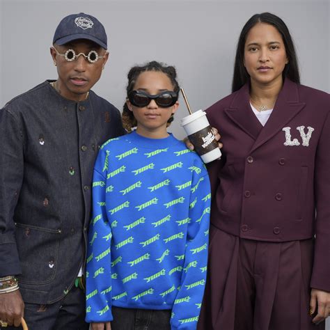 Meet Pharrell Williams's 4 Kids - Including Triplets! - POPSUGAR Australia
