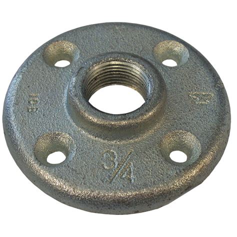 3/4" Galvanized Floor Flange Hardware