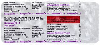 Renopress 5 MG Xl | Order Renopress 5 MG Tablet Xl Online at Truemeds