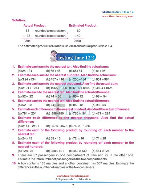 Image result for Class 4th Math Chapter 4