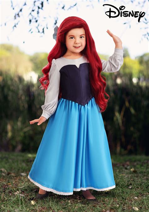 Girl's Disney Ariel Blue Dress Toddler Costume | Disney Costumes