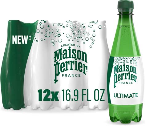 Amazon.com: Maison Perrier Unflavored Sparkling Water, 16.9 FL OZ ...