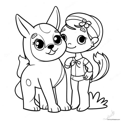 Zoey And Sassafras Coloring Page (41543-32821)
