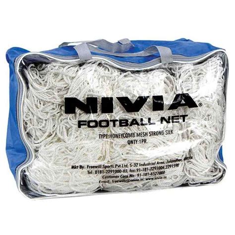 Nivia Football Net-White (5606) – Sportswing.in