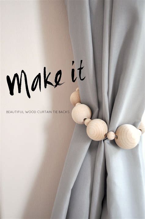 Diy Curtain Tie Backs