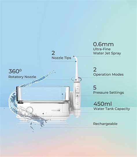 ORACURA OC450 LITE Countertop Smart Water Flosser®