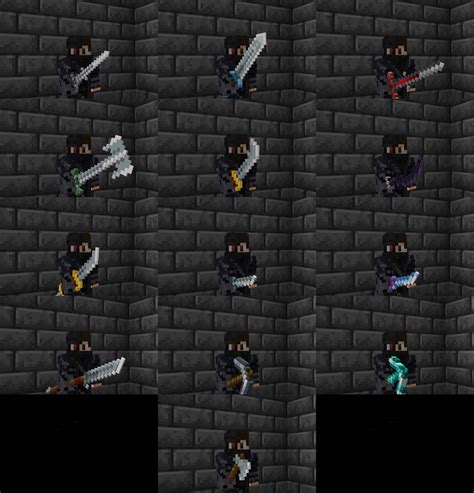 Dungeons Tools 3d Minecraft Texture Pack