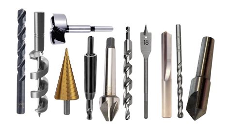 Image result for Different Drill Bit Types