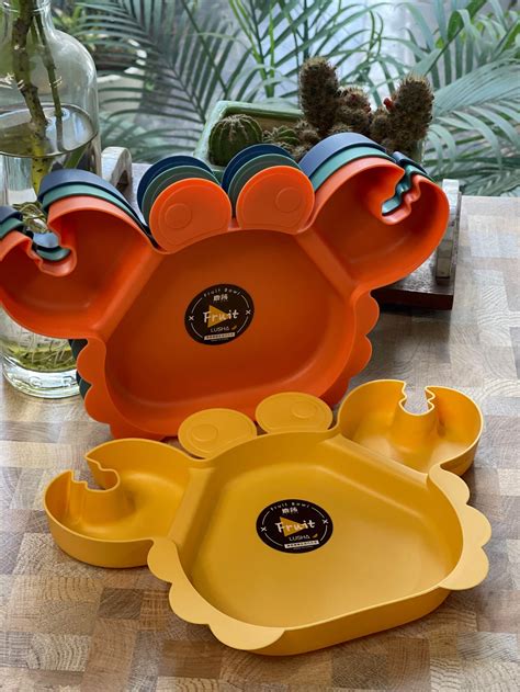 Crab Plate (BPA FREE) – CATFATINDIA