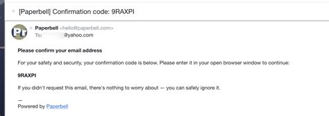 Image result for My Email Confirmation Code