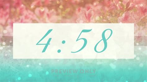 5 Minute Timer Springtime 的图像结果