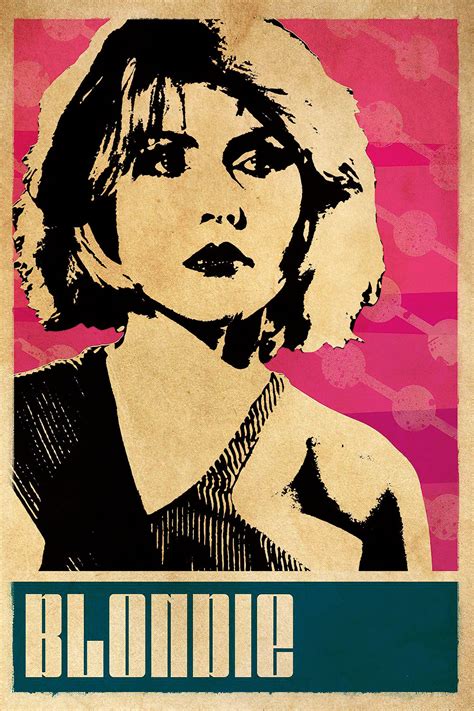 Blondie Debbie Harry 80's Retro Art - Etsy | Punk poster, Vintage music ...