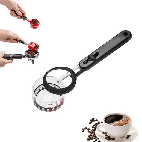 Buy ZVONKO Adjustable Powder Measuring Spoon, Black, ABS, 1 count ...