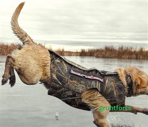 Banded 5MM Hunting Dog Floatation Parka Vest - Sporting Dogs Camouflag ...